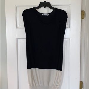 T by Alexander Wang Color Block Sweater Dress